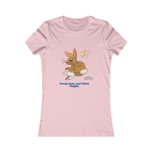 Load image into Gallery viewer, LiLi Rabbit &quot;Pretty Eyes and Thick Thighs&quot; Women&#39;s Favorite Tee
