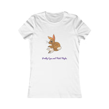 Load image into Gallery viewer, LiLi Rabbit &quot;Pretty Eyes and Thick Thighs&quot; Adult Women&#39;s Favorite Tee
