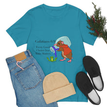 Load image into Gallery viewer, Galations 6:9 Scripture Mouse Adult Unisex Jersey Short Sleeve Tee
