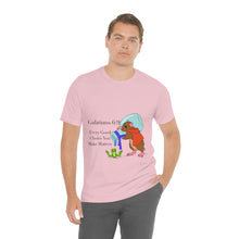 Load image into Gallery viewer, Galations 6:9 Scripture Mouse Adult Unisex Jersey Short Sleeve Tee
