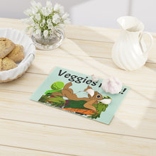 Load image into Gallery viewer, LiLi Rabbit &quot;Veggies Rock&quot; Cutting Board
