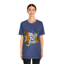 Load image into Gallery viewer, &quot;Spread the Gospel&quot; Adult Unisex Jersey Short Sleeve Tee
