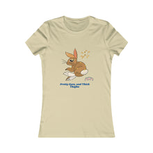Load image into Gallery viewer, LiLi Rabbit &quot;Pretty Eyes and Thick Thighs&quot; Women&#39;s Favorite Tee
