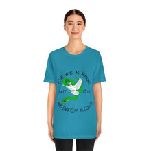 Load image into Gallery viewer, Matthew 10:16 &quot;Wise As Serpents, Innocent As Doves&quot; Adult Unisex Jersey Short Sleeve Tee
