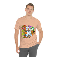 Load image into Gallery viewer, &quot;Spread the Gospel&quot; Adult Unisex Jersey Short Sleeve Tee
