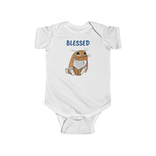 Load image into Gallery viewer, LiLi Rabbit &quot;Blessed&quot; Infant Fine Jersey Bodysuit
