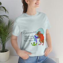 Load image into Gallery viewer, Galations 6:9 Scripture Mouse Adult Unisex Jersey Short Sleeve Tee
