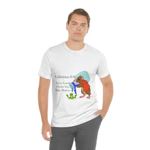Load image into Gallery viewer, Galations 6:9 Scripture Mouse Adult Unisex Jersey Short Sleeve Tee
